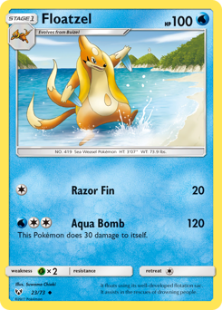 Floatzel — Shining Legends