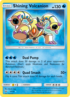 Shining Volcanion — Shining Legends
