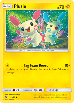 Plusle — Shining Legends