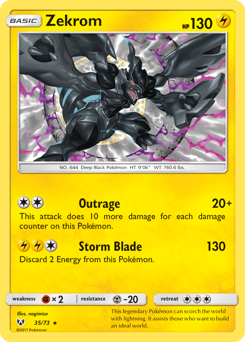 Zekrom — Shining Legends