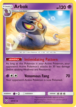 Arbok — Shining Legends