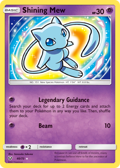 Shining Mew — Shining Legends