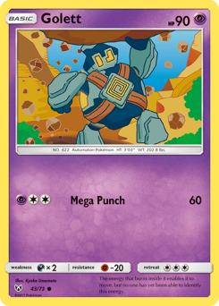 Golett — Shining Legends