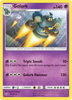 Golurk — Shining Legends
