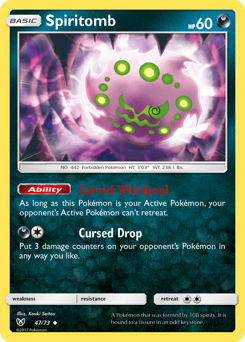 Spiritomb — Shining Legends