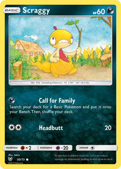 Scraggy — Shining Legends
