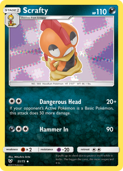 Scrafty — Shining Legends