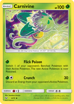 Carnivine — Shining Legends