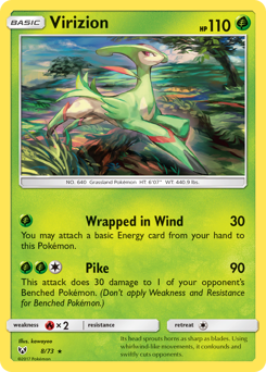 Virizion — Shining Legends
