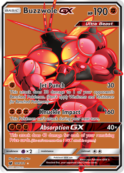 Buzzwole-GX — Crimson Invasion