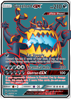 Guzzlord-GX — Crimson Invasion