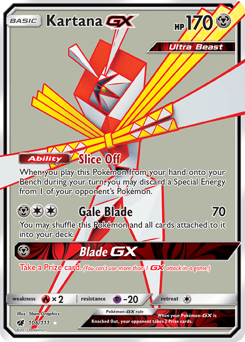 Kartana-GX — Crimson Invasion