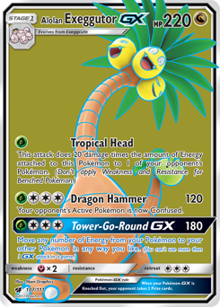 Alolan Exeggutor-GX — Crimson Invasion