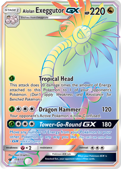 Alolan Exeggutor-GX — Crimson Invasion