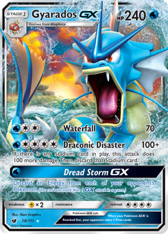 Gyarados-GX — Crimson Invasion