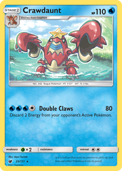Crawdaunt — Crimson Invasion