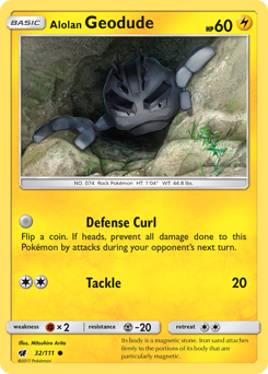 Alolan Geodude — Crimson Invasion