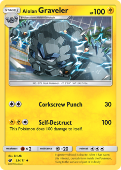 Alolan Graveler — Crimson Invasion