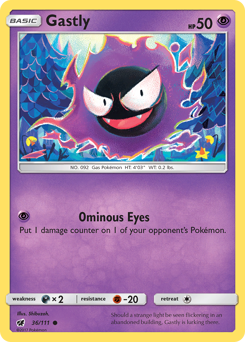 Gastly — Crimson Invasion