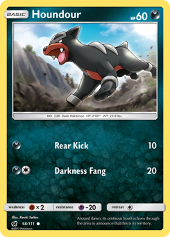 Houndour — Crimson Invasion
