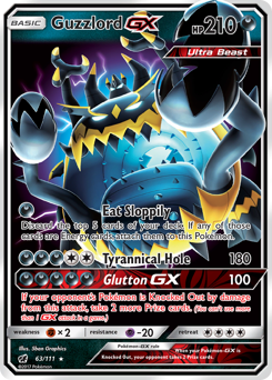 Guzzlord-GX — Crimson Invasion
