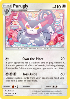 Purugly — Ultra Prism