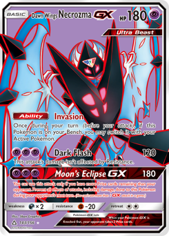 Dawn Wings Necrozma-GX — Ultra Prism
