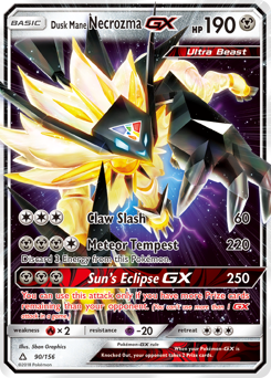 Dusk Mane Necrozma-GX — Ultra Prism