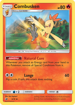 Combusken — Dragon Majesty
