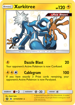 Xurkitree — Hidden Fates Shiny Vault