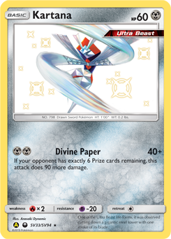 Kartana — Hidden Fates Shiny Vault