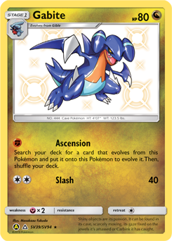 Gabite — Hidden Fates Shiny Vault