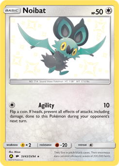 Noibat — Hidden Fates Shiny Vault