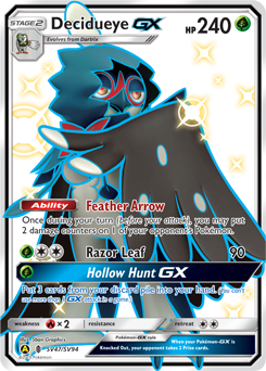 Decidueye-GX — Hidden Fates Shiny Vault