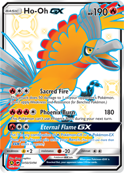 Ho-Oh-GX — Hidden Fates Shiny Vault