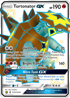 Turtonator-GX — Hidden Fates Shiny Vault