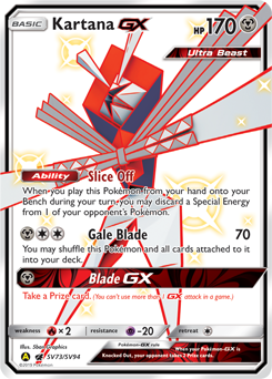 Kartana-GX — Hidden Fates Shiny Vault