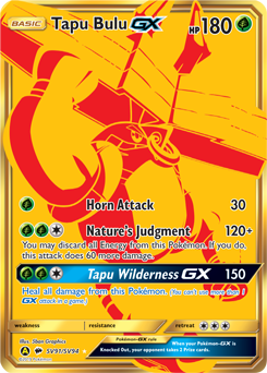 Tapu Bulu-GX — Hidden Fates Shiny Vault