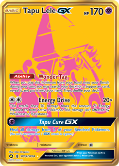 Tapu Lele-GX — Hidden Fates Shiny Vault