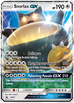 Snorlax-GX — SM Black Star Promos