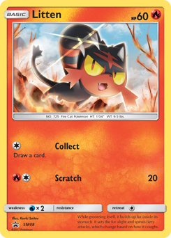 Litten — SM Black Star Promos