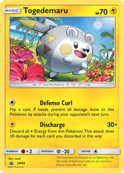 Togedemaru — SM Black Star Promos