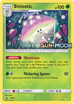 Shiinotic — SM Black Star Promos