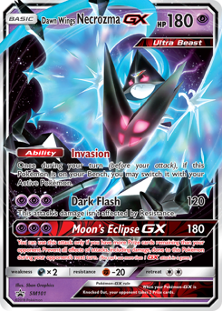Dawn Wings Necrozma-GX — SM Black Star Promos