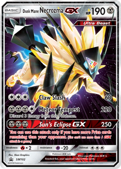 Dusk Mane Necrozma-GX — SM Black Star Promos