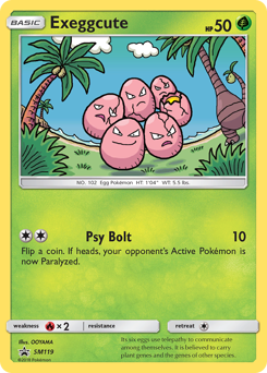 Exeggcute — SM Black Star Promos