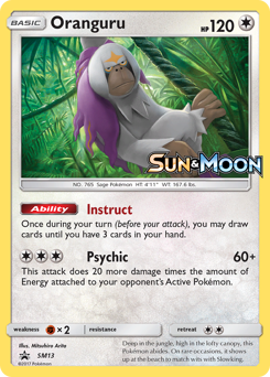 Oranguru — SM Black Star Promos