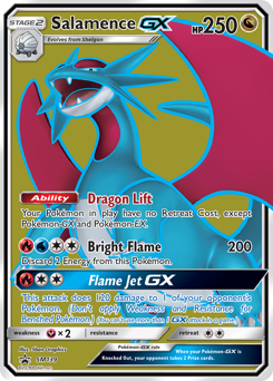 Salamence-GX — SM Black Star Promos