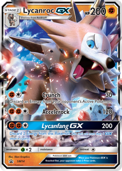Lycanroc-GX — SM Black Star Promos