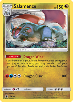 Salamence — SM Black Star Promos